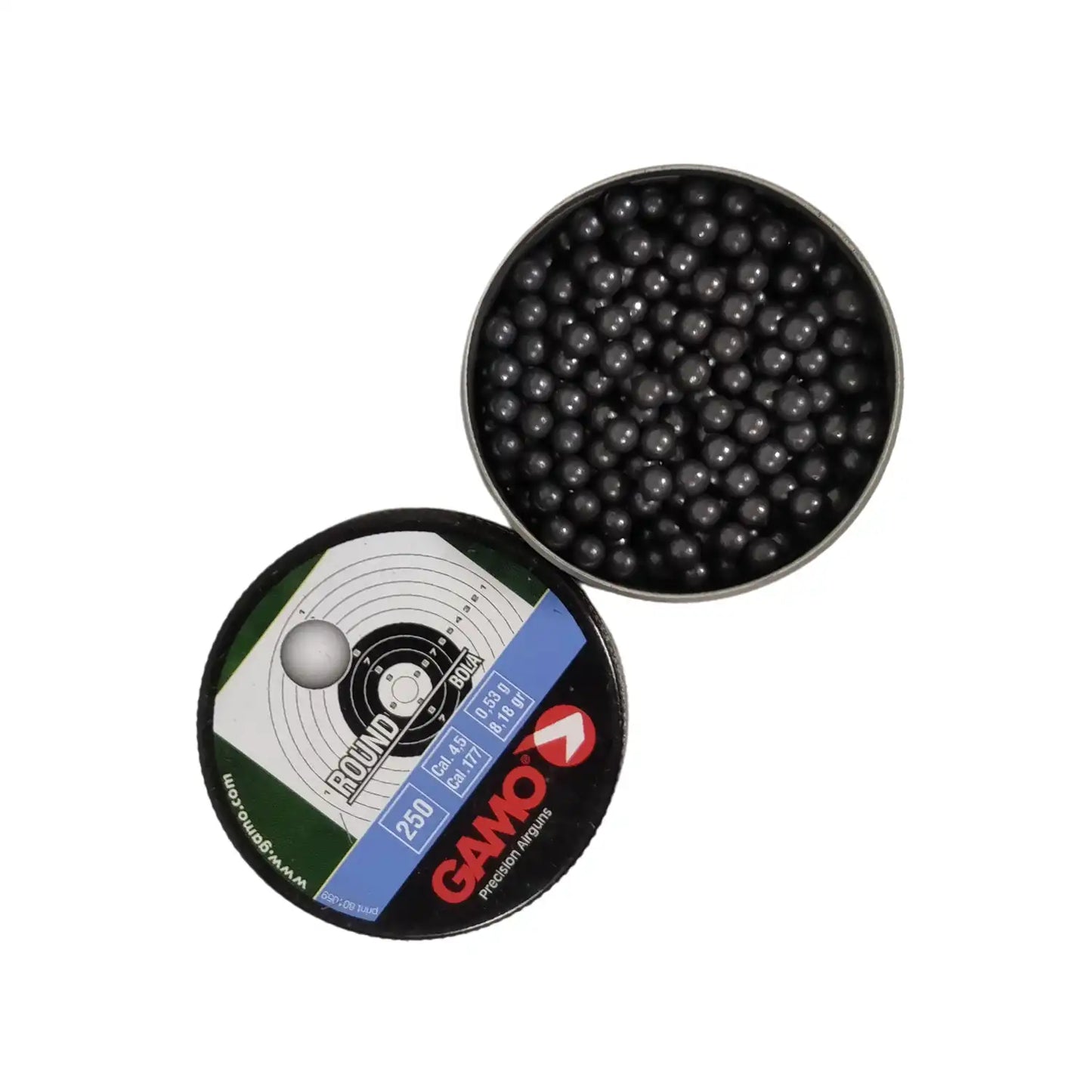 Airgun Pellets Gamo Round 4.5 mm 8.18 grain - 250pcs