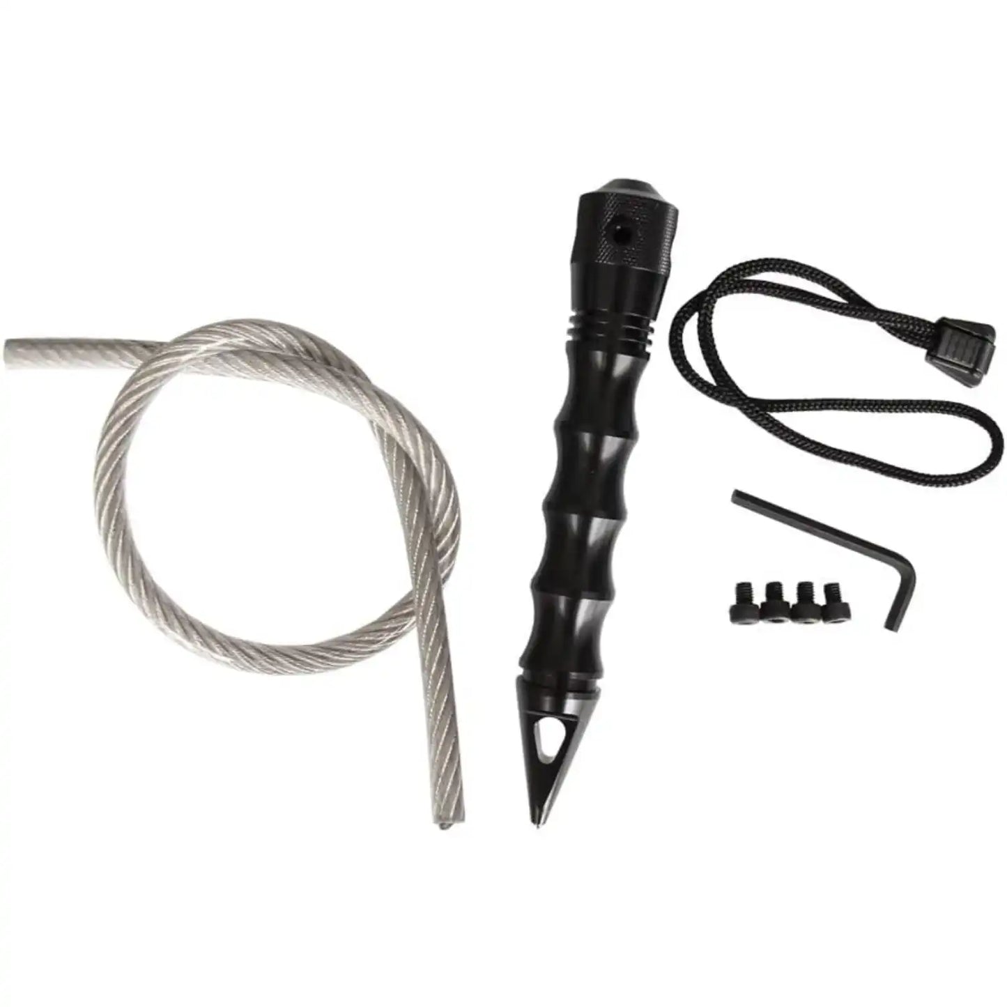 Window Glass Breaker Safety Hammer with Stainless Steel Rope – Car Emergency Escape Tool