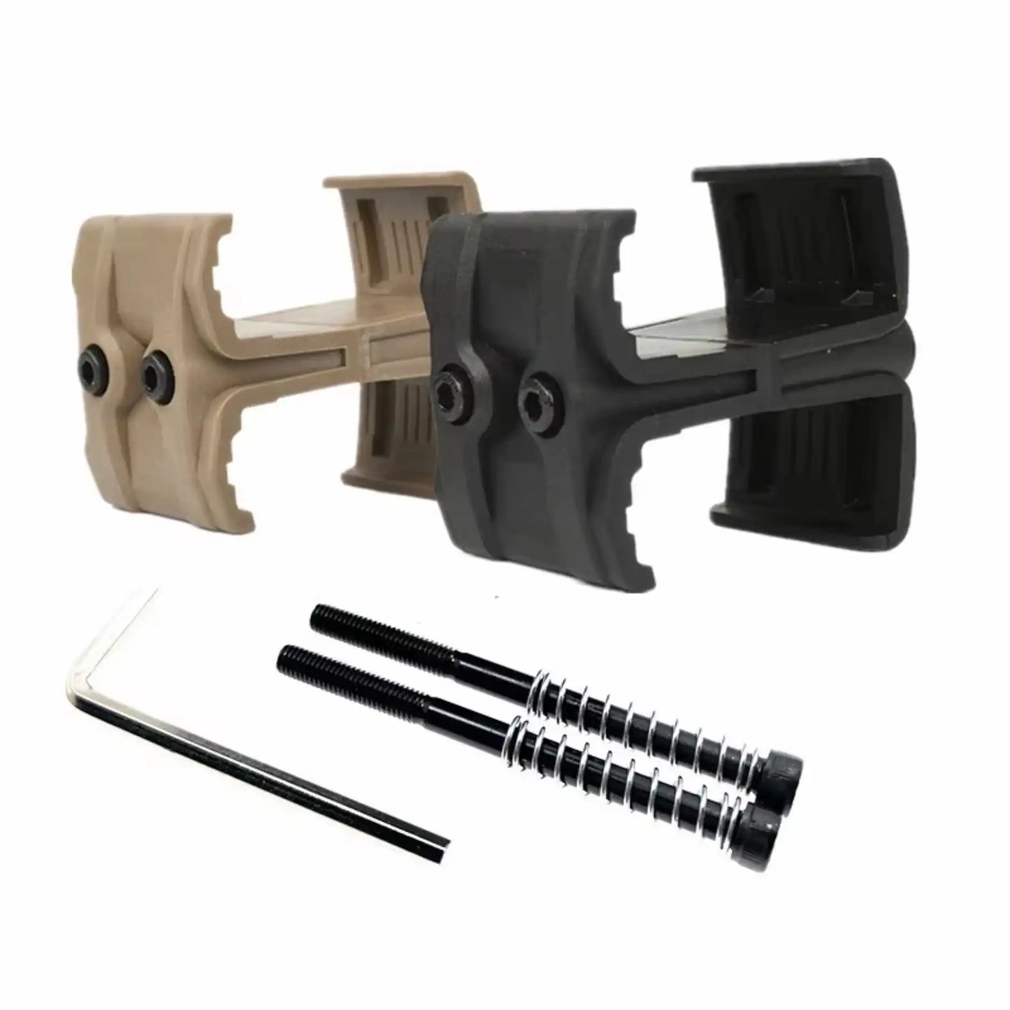Dual Magazine Multifunction Coupler Polyester Clip