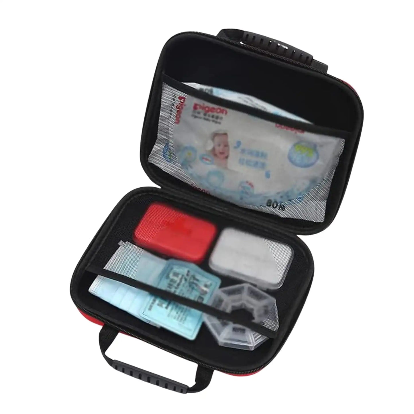 First Aid Kit, Medical Emergency Rescue Bag For Home, Office, Car, Camping, Travel and Hiking