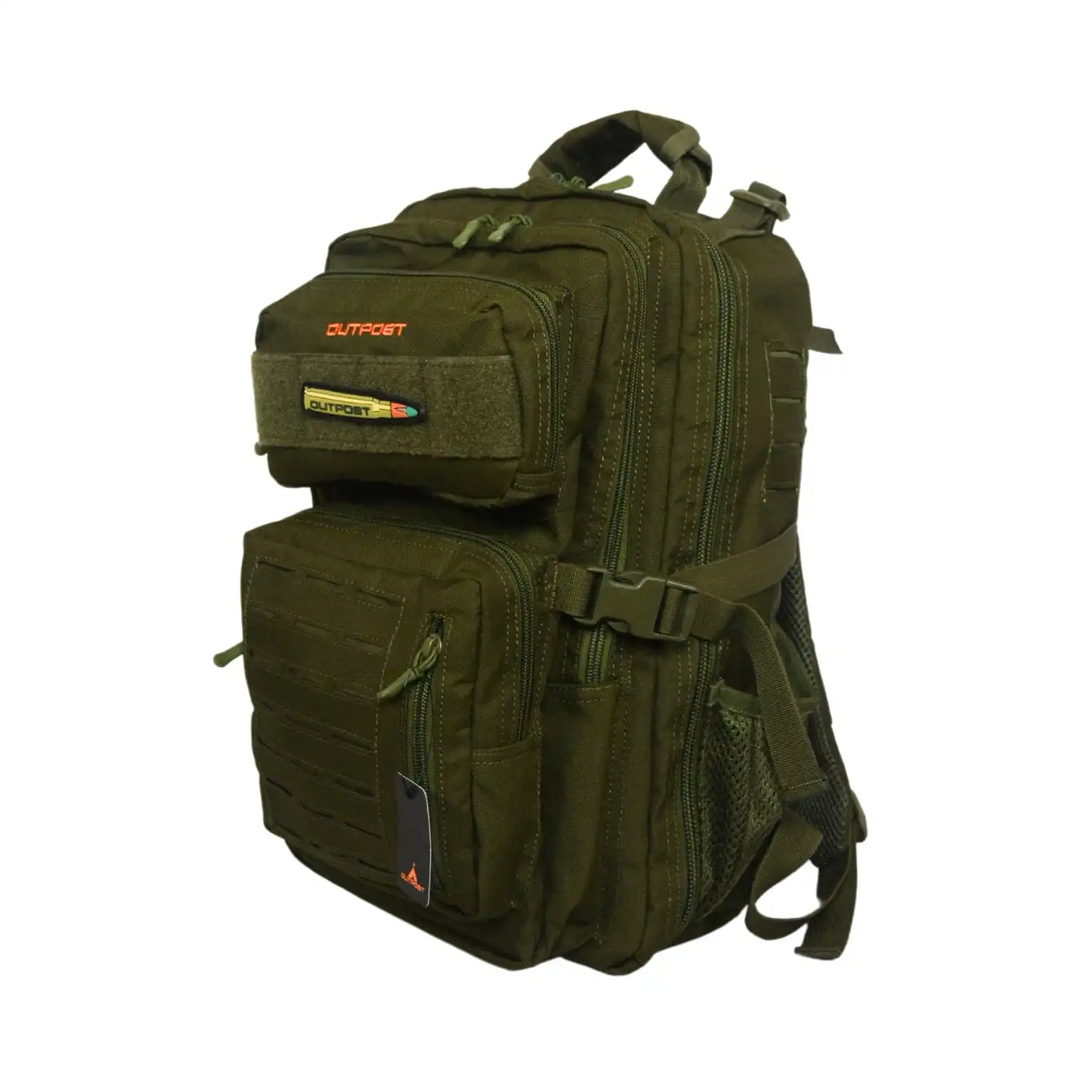 Outpost Travel Gear Tactical Backpack - Army Green