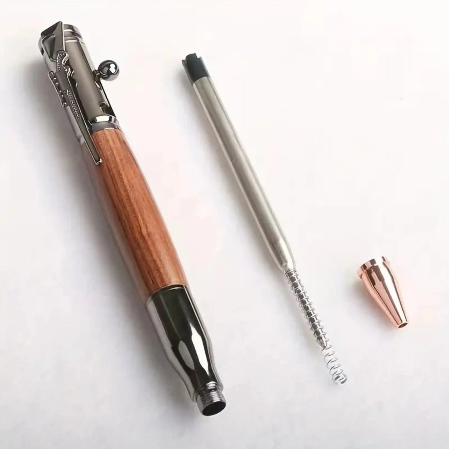 Metal Tactical Pen - Silver