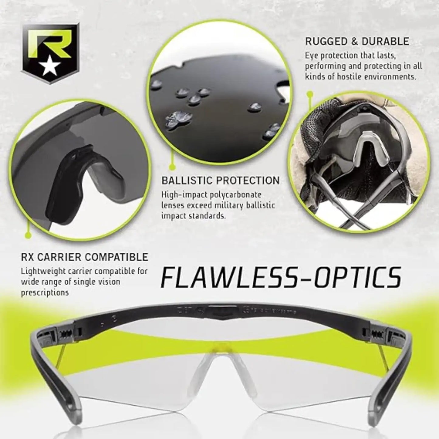 Revision Sawfly Max Wrap Photochromic Shooting Glasses
