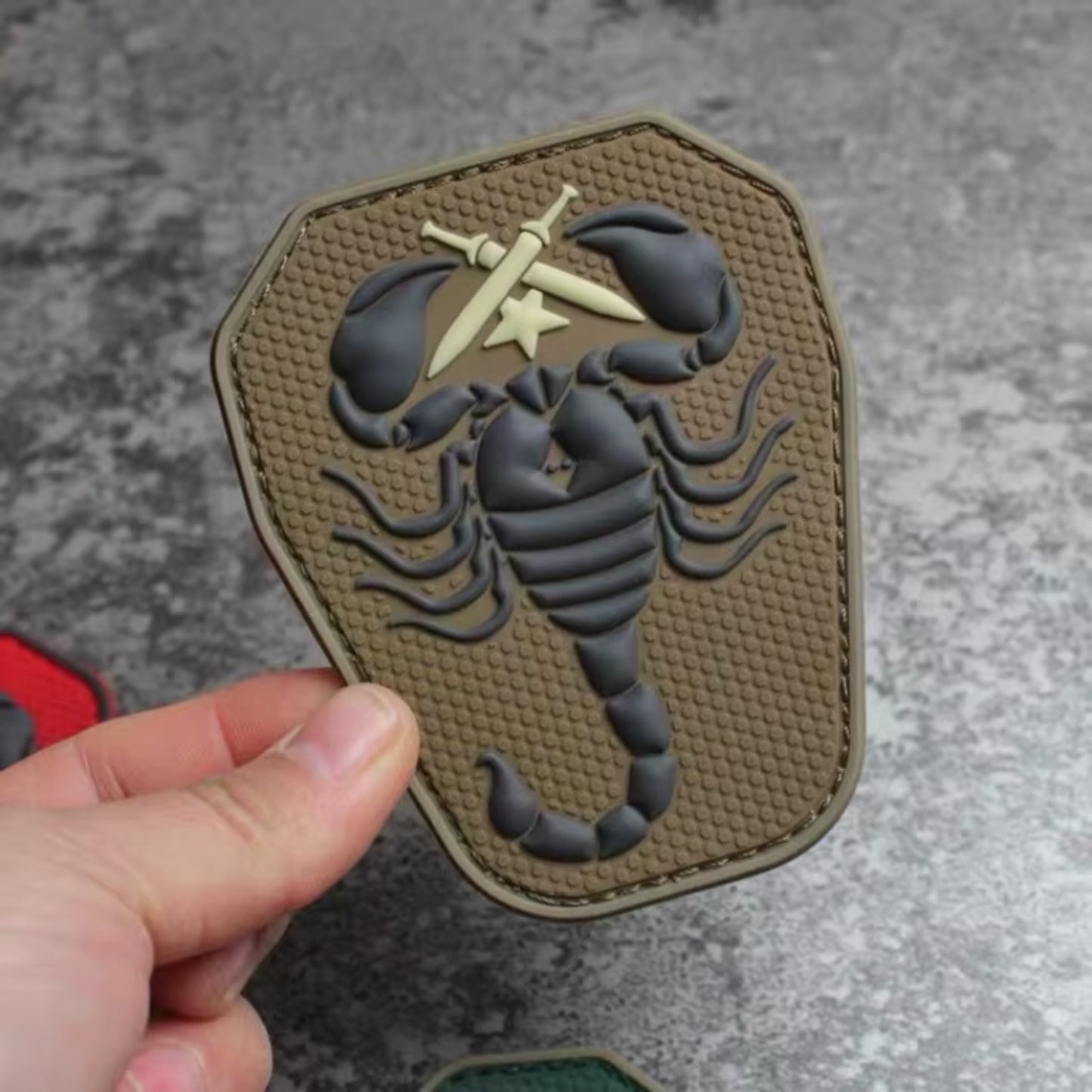 Scorpion Tactical Morale Patches