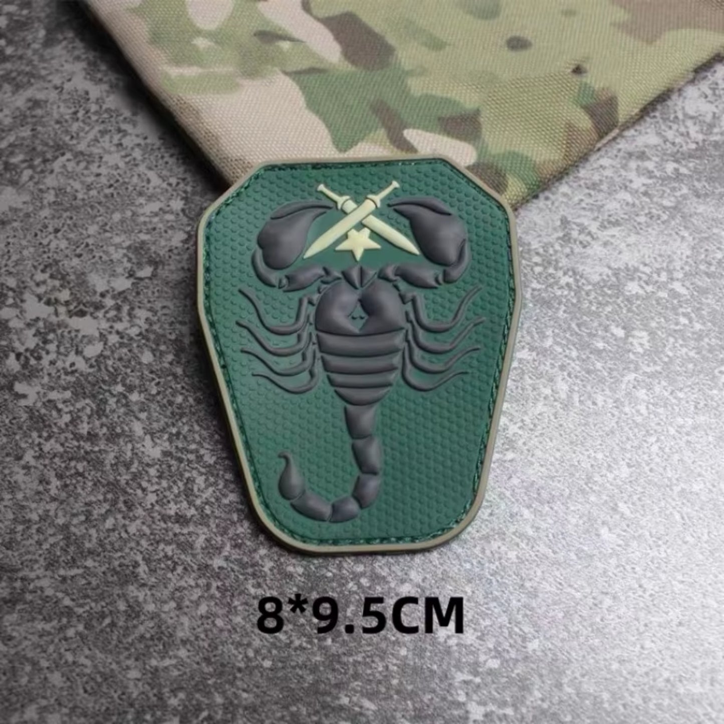 Scorpion Tactical Morale Patches Green Color