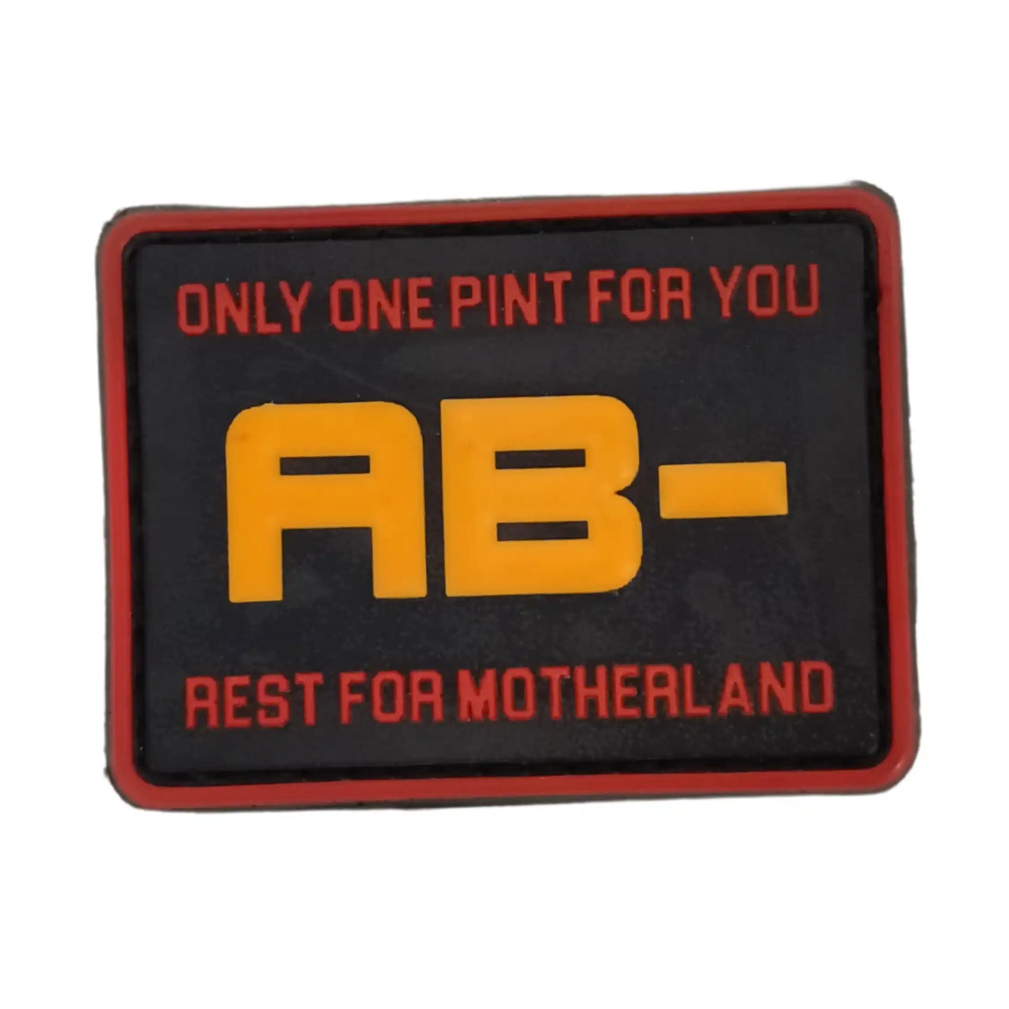 Tactical AB Negative Blood Group Patch