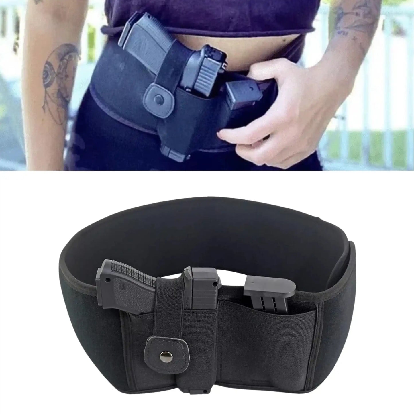 Tactical Waist Belt Holster For Pistol