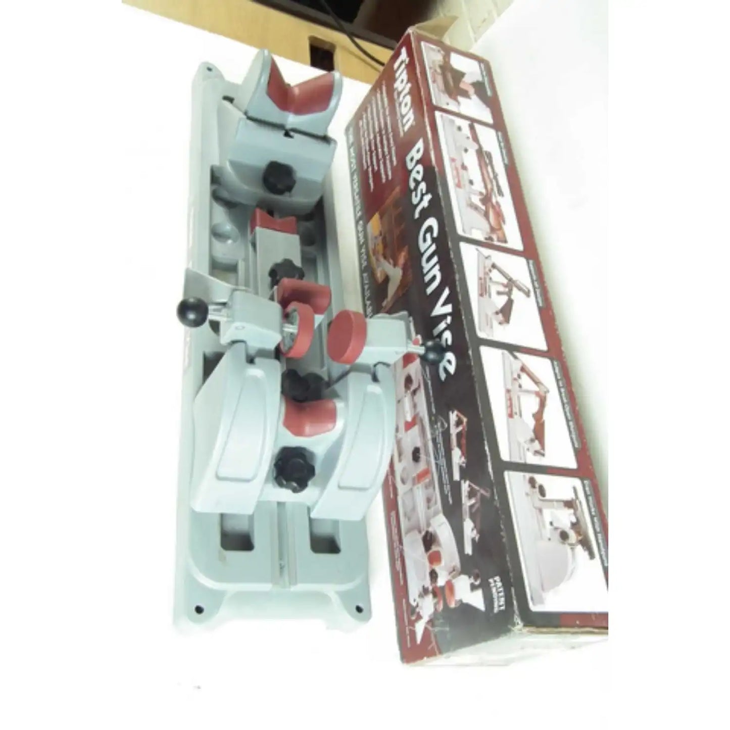 Tipton Best Gun Vise – Adjustable, Durable Gun Cleaning & Gunsmithing Tool with Storage