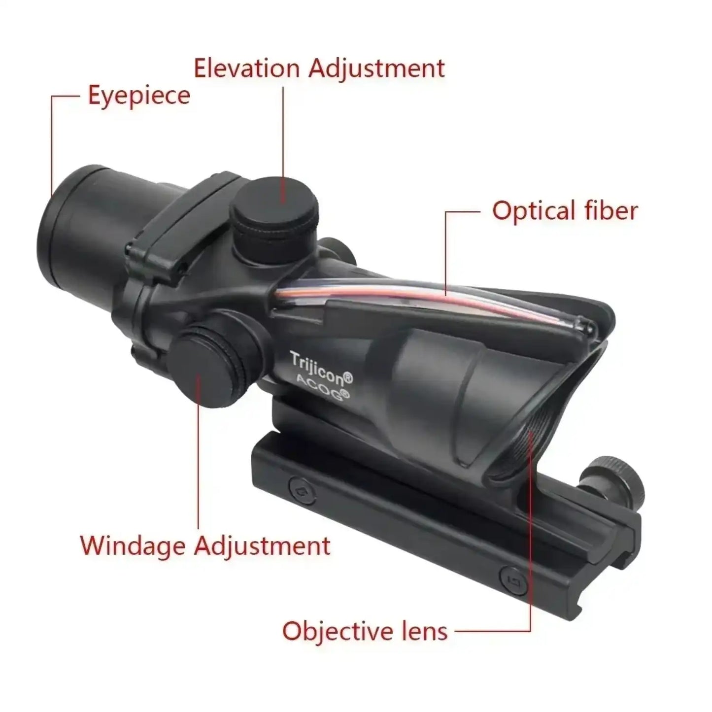 Trijicon ACOG 4X32 Scope Red