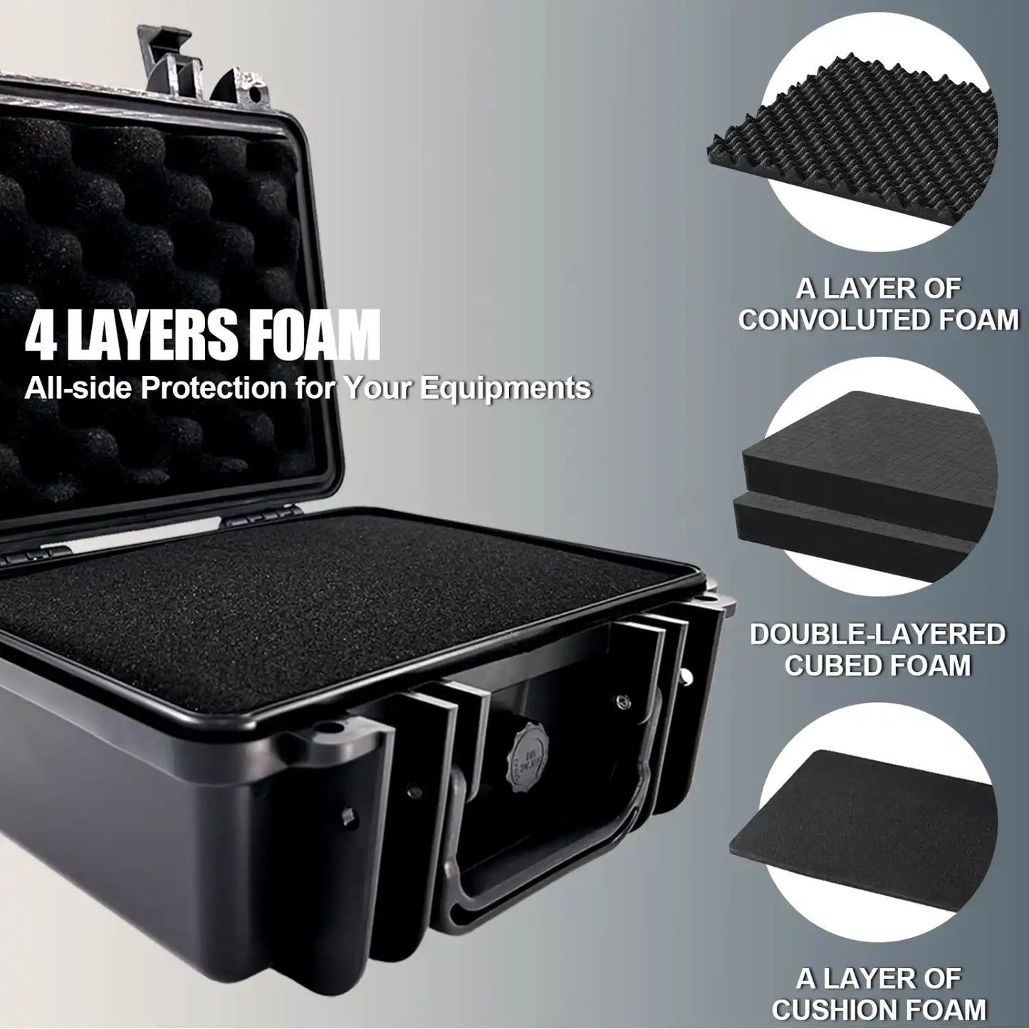 Tsunami General Purpose Waterproof Pistol Case 272012