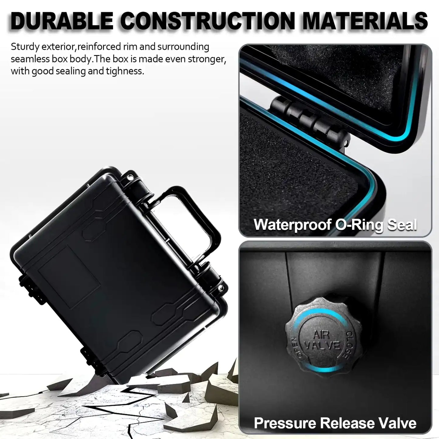 Tsunami General Purpose Waterproof Pistol Case 272012