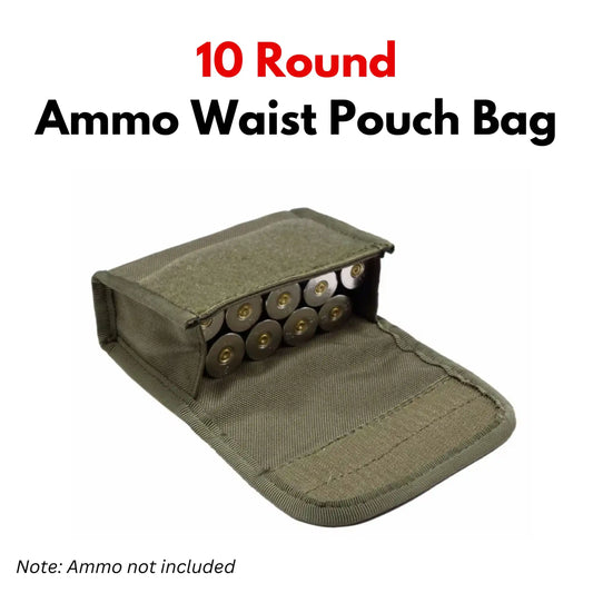 10 Round Ammo Waist Pouch Bag