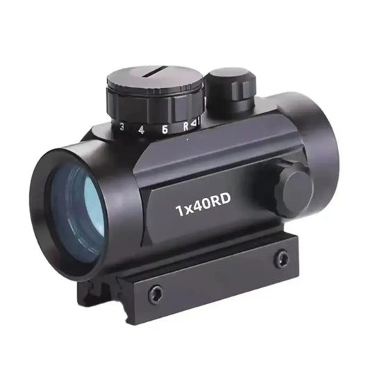 1x40RD Red Dot Sight Single Barrel Scope for Outdoor Travel Camping Hiking