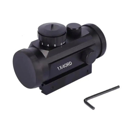 1x40RD Red Dot Sight Single Barrel Scope for Outdoor Travel Camping Hiking