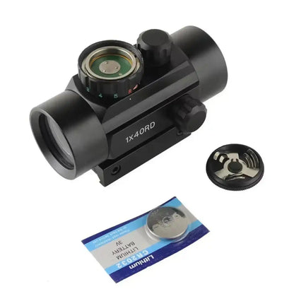 1x40RD Red Dot Sight Single Barrel Scope for Outdoor Travel Camping Hiking