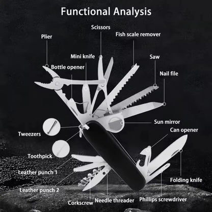 30 in 1 Outdoor Survival Multitool 