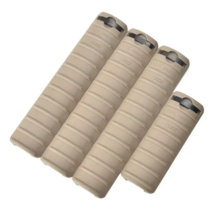 4pcs/set Nylon KAC Rail Covers Handguard Protector for Unmounted Rail Areas