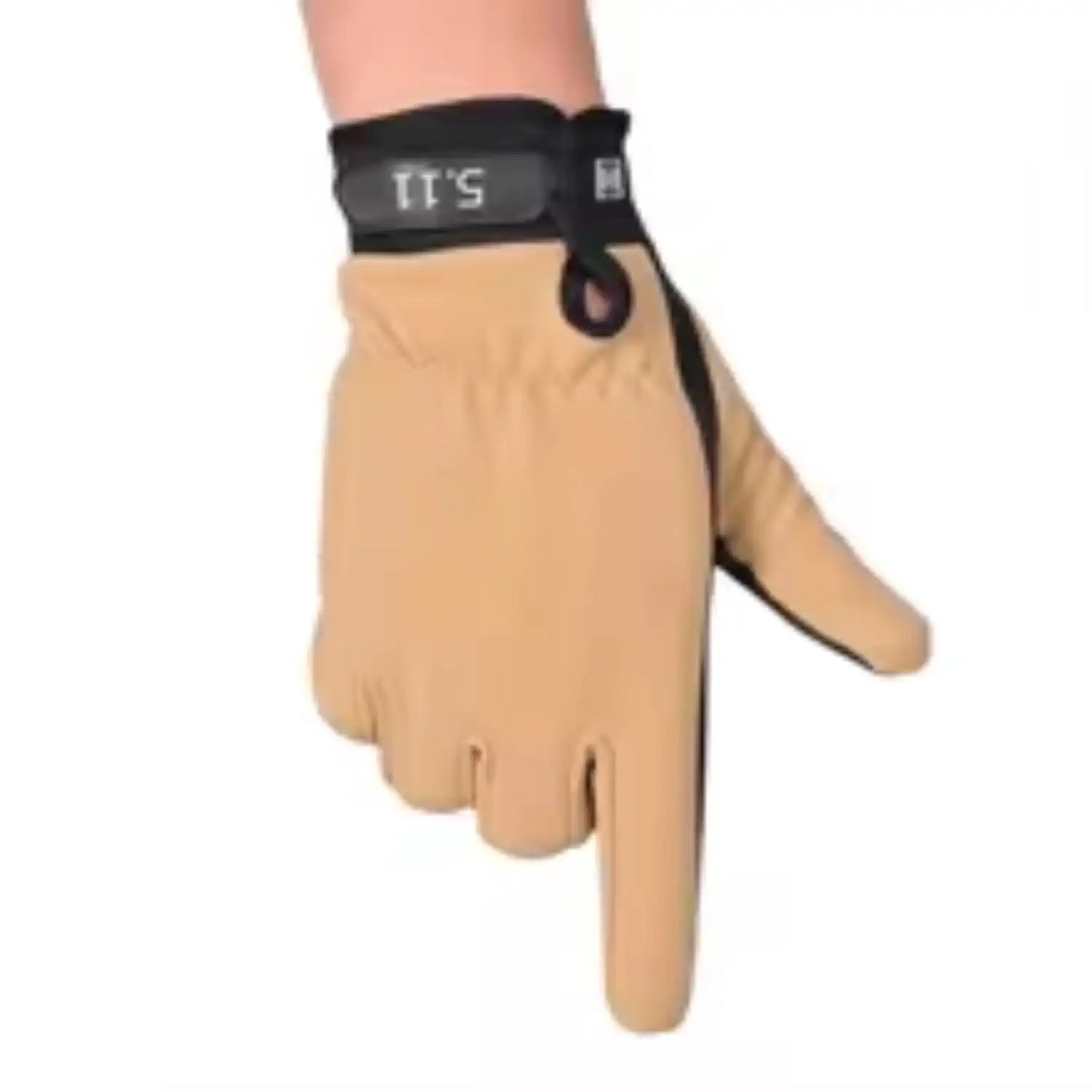 5.11 Tactical Gloves Unisex for Hunting, Hiking, and Outdoor Activities- Tan