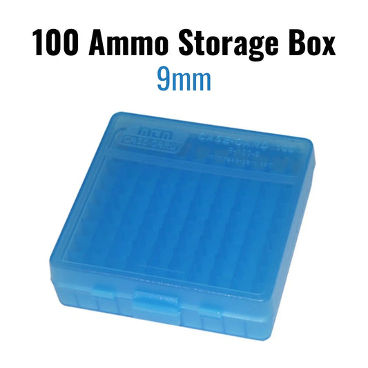 9mm 100 Rounds Pistol Ammo Storage Box