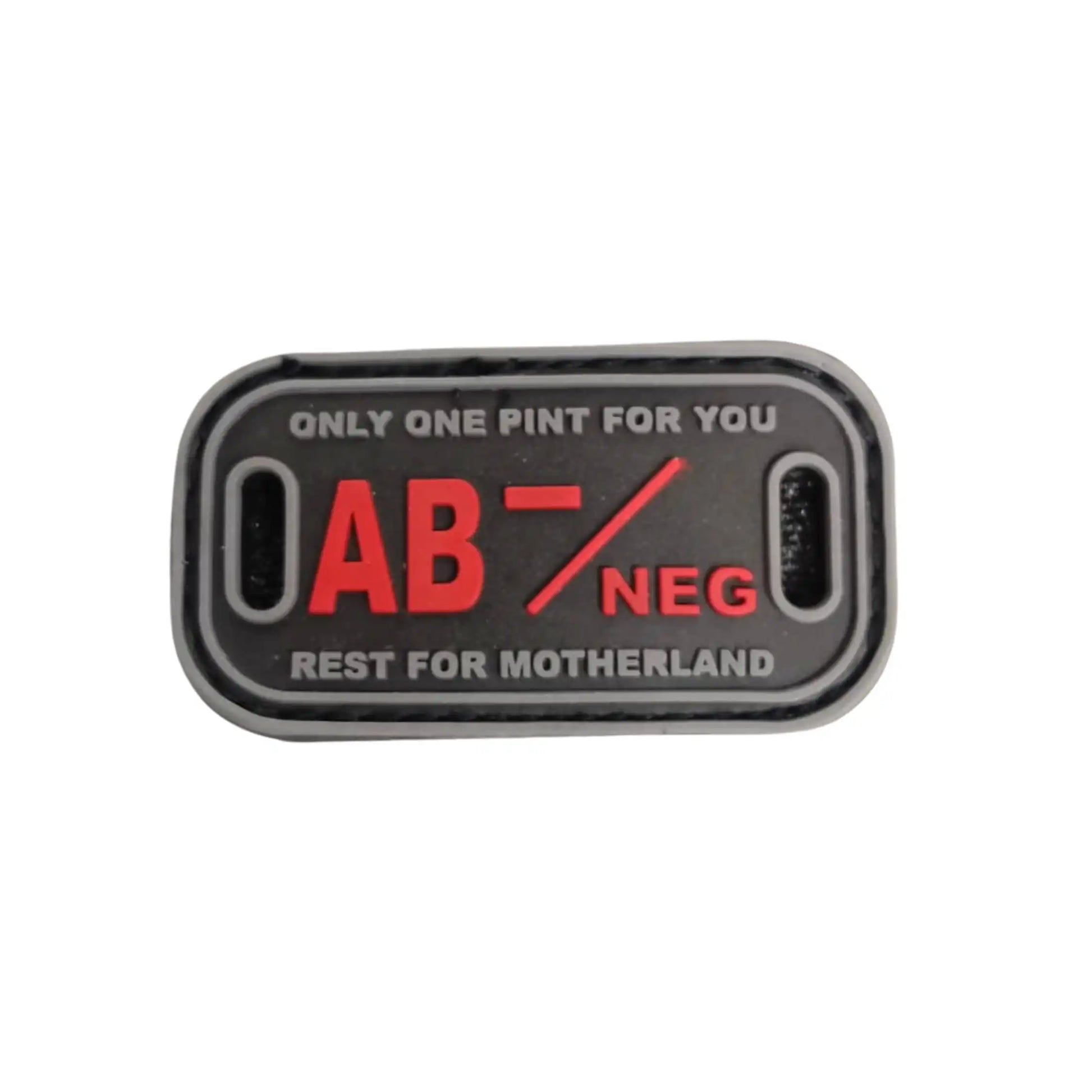 AB- Negative Blood Group Tactical Morale Patch