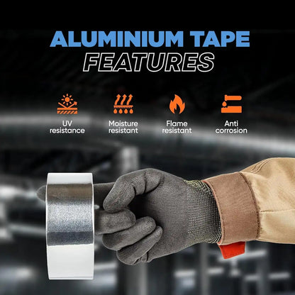 Aluminum Foil Silver Gaffer Cloth Tape 46mm x 36m
