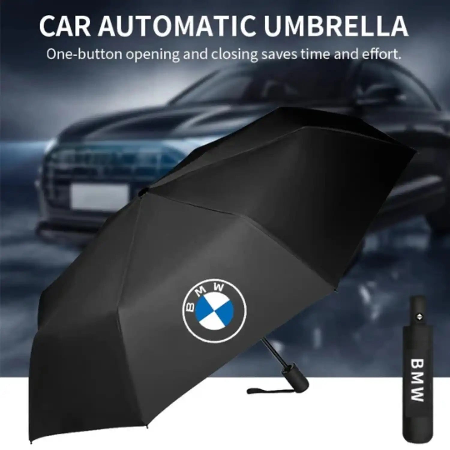 BMW Motorsport Umbrella – Big Size Water Repellent Umbrella
