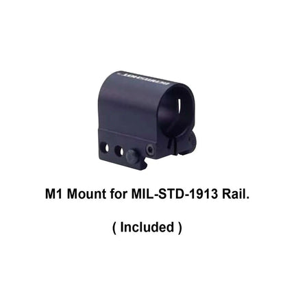 Beamshot BS1000S B M1 Super Bright Red Laser Sight with Battery & M1 Rail Mount