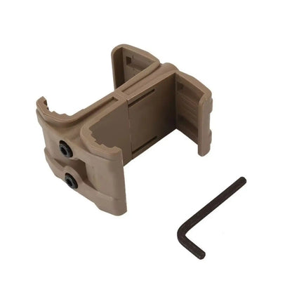 Dual Magazine Multifunction Coupler Polyester Clip