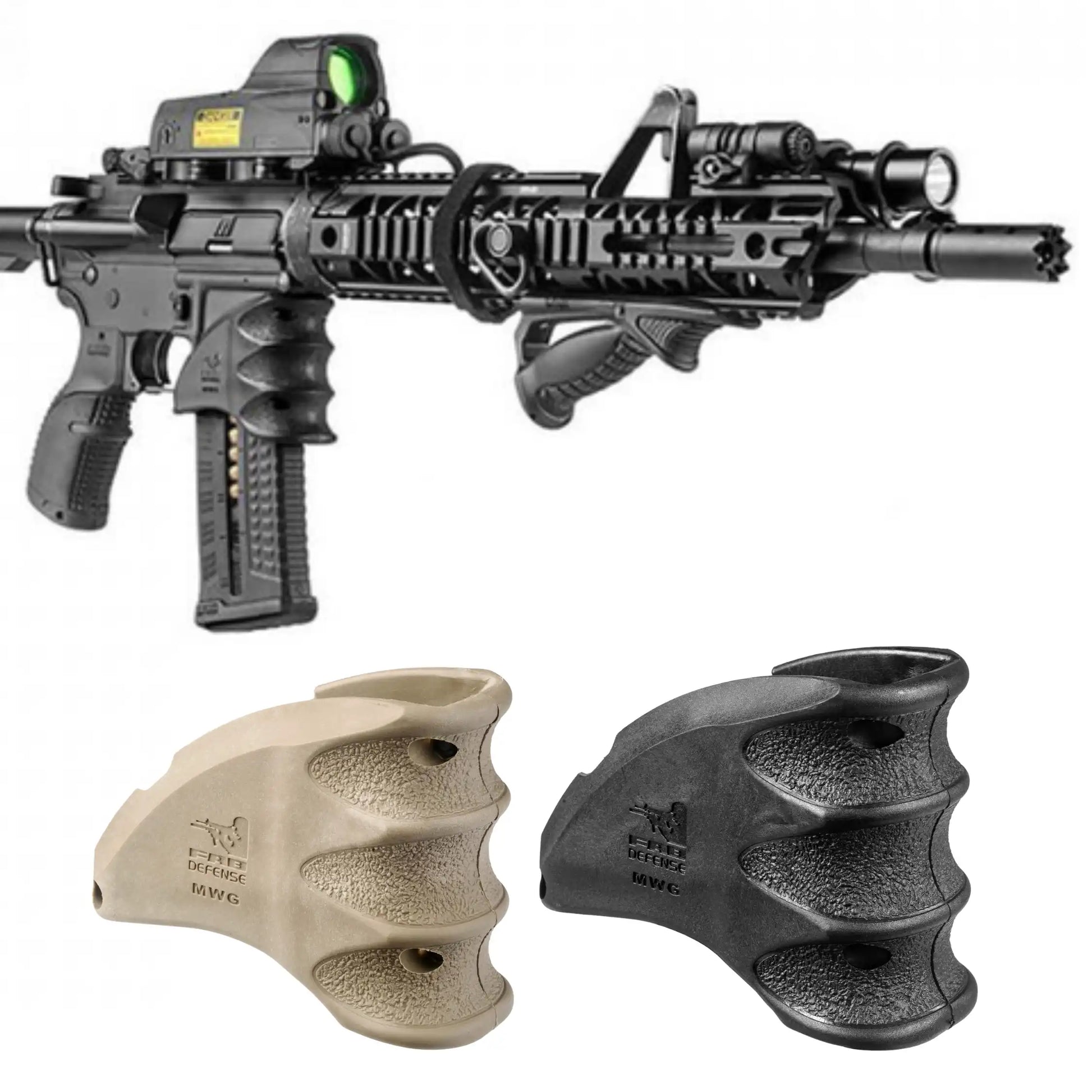 FAB Mag Well Handle and Magazine Funnel for M16 / M4 / AR-15 Variants