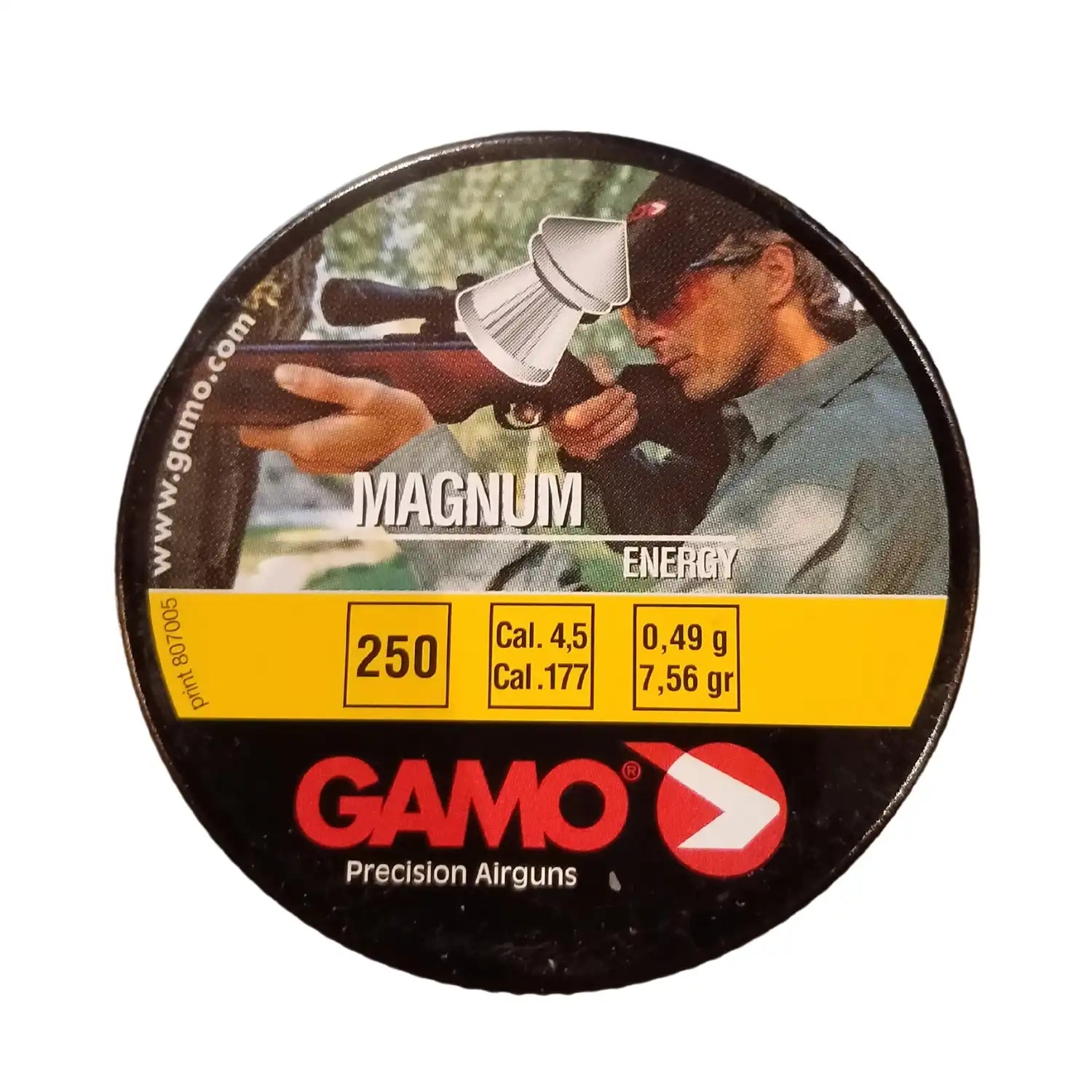 Gamo Magnum Energy 177 Cal, 7.56 Grains Pellets For Airgun