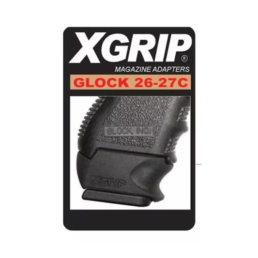 Glock X-Grip Mag Adapter 26-27C Magazine Grip Extender