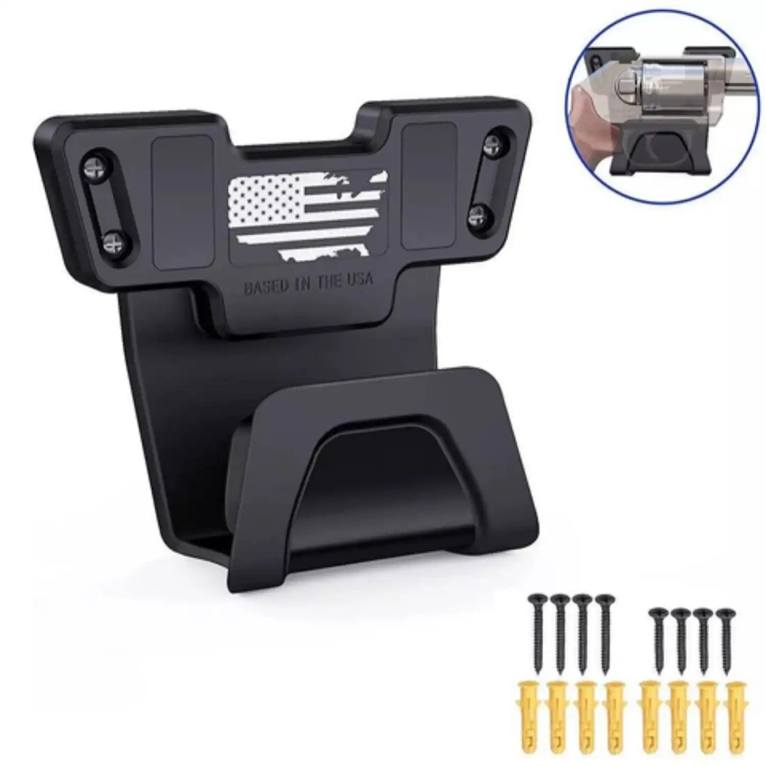  Magnetic Holder for Car Holster, Home, Under Desk