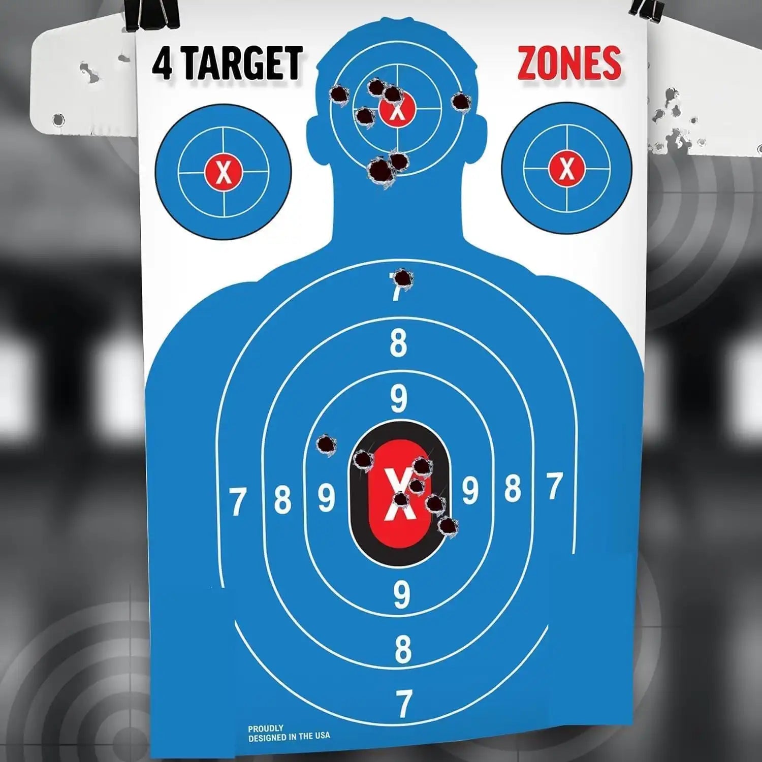  Indoors & Outdoor Shooting Range Targets Paper