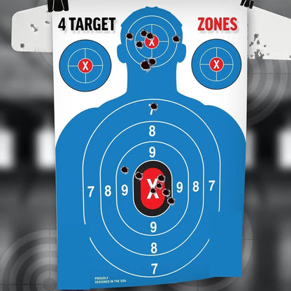  Indoors & Outdoor Shooting Range Targets Paper