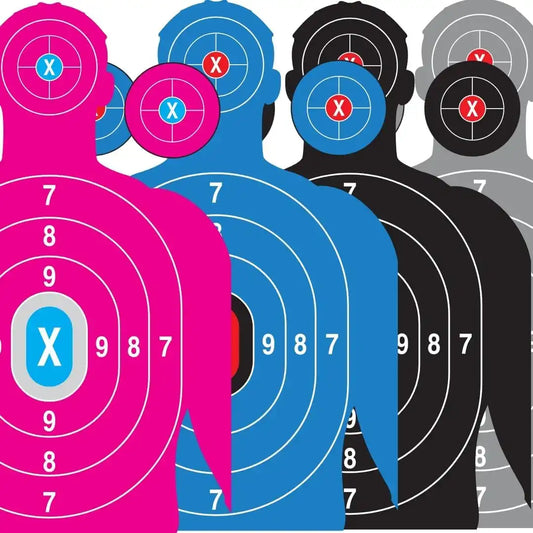  Indoors & Outdoor Shooting Range Targets Paper