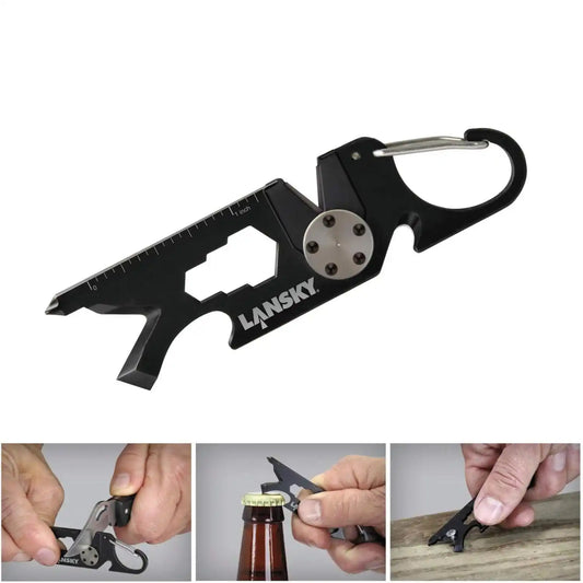 Lansky 8-in-1 Keychain Knife Sharpener