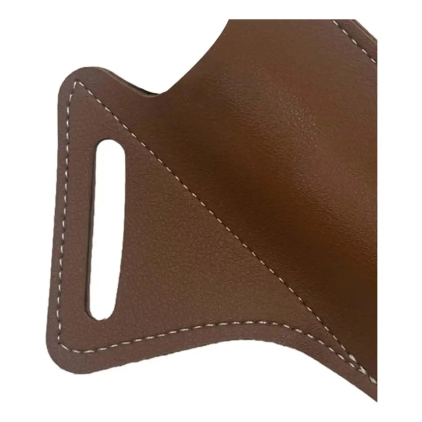 Leather Right Cross Draw Pocket Knife Case