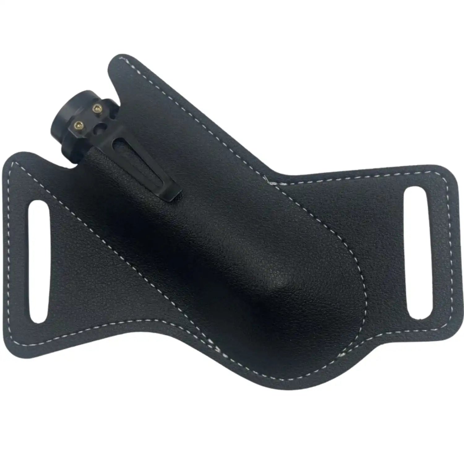 Leather Right Cross Draw Pocket Knife Case