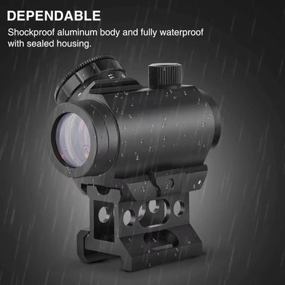 2MOA Red Dot Sight 1x25mm Dot Sight Red Dot Scope
