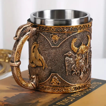 Norse Mythology Viking Stainless Steel Mug