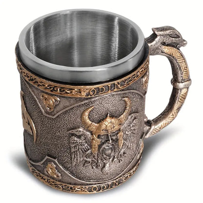 Norse Mythology Viking Stainless Steel Mug