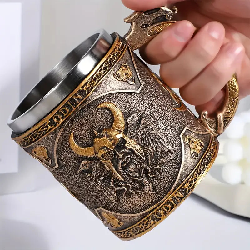 Norse Mythology Viking Stainless Steel Mug