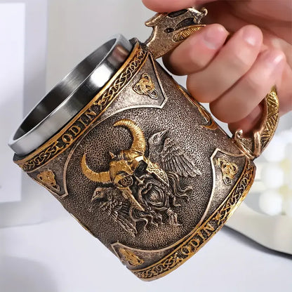 Norse Mythology Viking Stainless Steel Mug