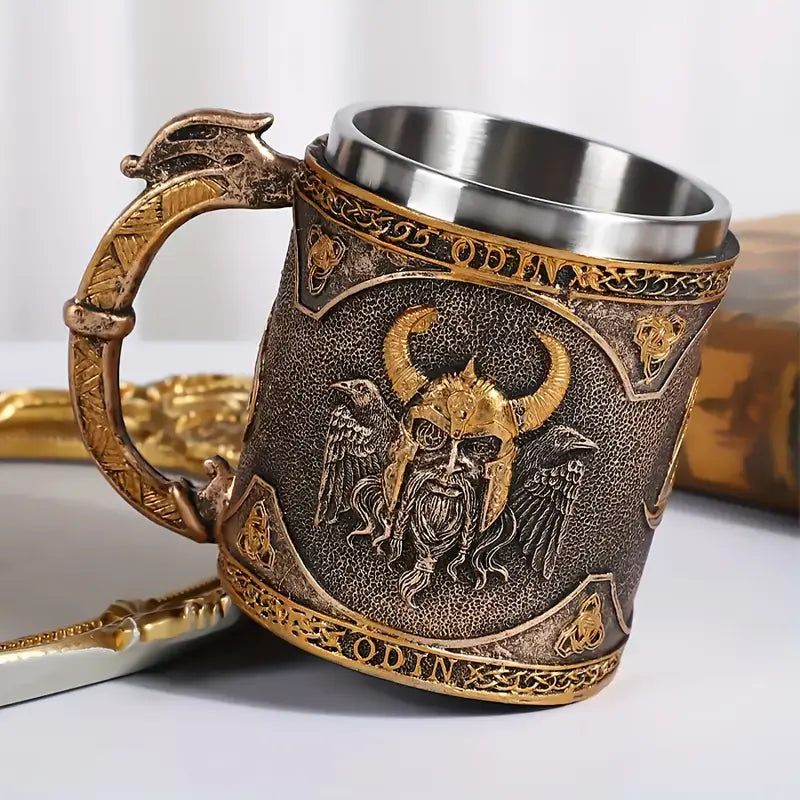 Norse Mythology Viking Stainless Steel Mug