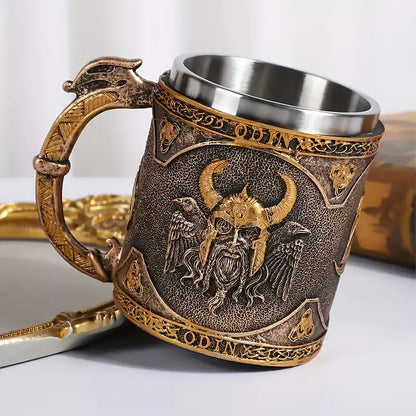 Norse Mythology Viking Stainless Steel Mug