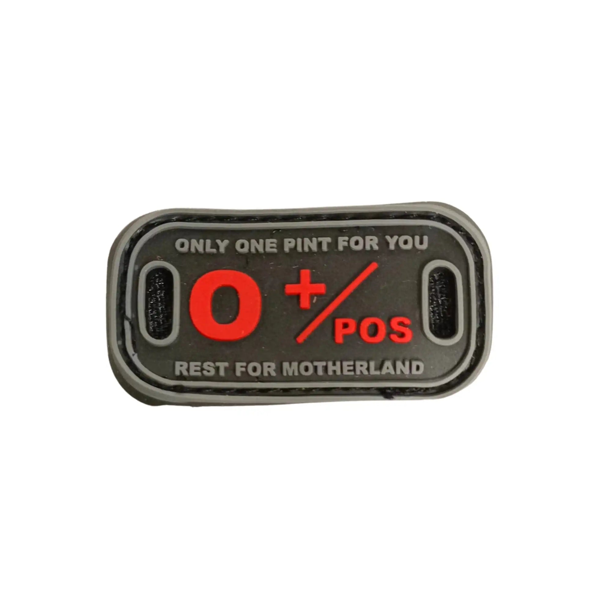 O+ Positive Blood Group Tactical Morale Patch