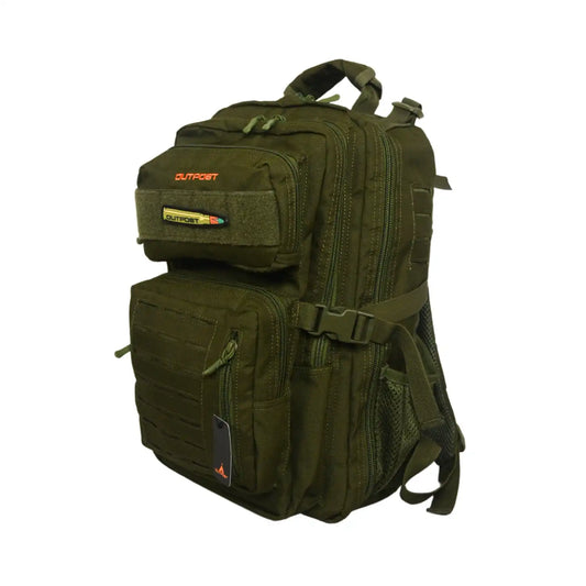 Outpost Travel Gear Tactical Backpack - Army Green