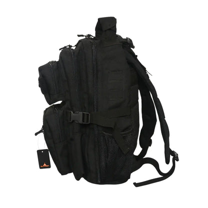 Outpost Travel Gear Tactical Backpack - Black