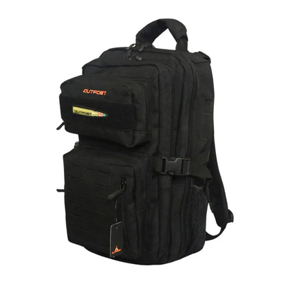 Outpost Travel Gear Tactical Backpack - Black