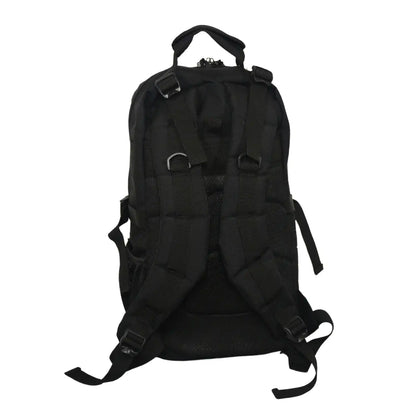 Outpost Travel Gear Tactical Backpack - Black